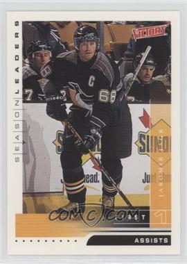 1999-00 Upper Deck Victory - [Base] #331 - Season Leaders - Jaromir Jagr