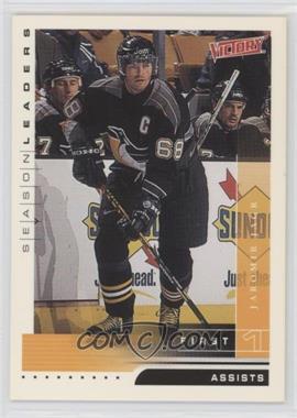 1999-00 Upper Deck Victory - [Base] #331 - Season Leaders - Jaromir Jagr