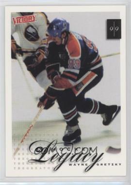 1999-00 Upper Deck Victory - [Base] #402 - A Hockey Legacy - Wayne Gretzky