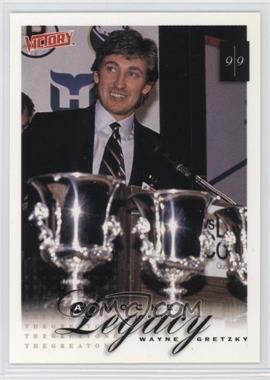 1999-00 Upper Deck Victory - [Base] #408 - A Hockey Legacy - Wayne Gretzky