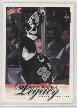 1999-00 Upper Deck Victory - [Base] #417 - A Hockey Legacy - Wayne Gretzky