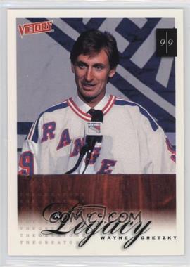 1999-00 Upper Deck Victory - [Base] #422 - A Hockey Legacy - Wayne Gretzky