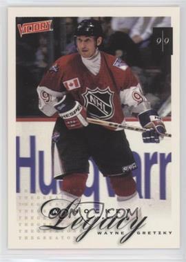 1999-00 Upper Deck Victory - [Base] #428 - A Hockey Legacy - Wayne Gretzky