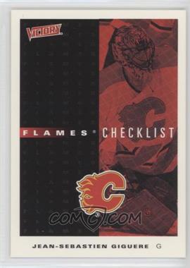 1999-00 Upper Deck Victory - [Base] #43 - Flames Checklist