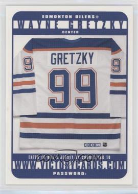 1999-00 Upper Deck Victory - Jersey Sweepstakes Entry #_NoN - Wayne Gretzky