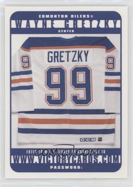 1999-00 Upper Deck Victory - Jersey Sweepstakes Entry #_NoN - Wayne Gretzky