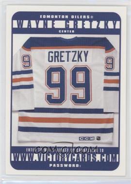 1999-00 Upper Deck Victory - Jersey Sweepstakes Entry #_NoN - Wayne Gretzky