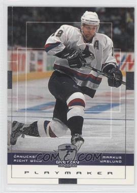 1999-00 Upper Deck Wayne Gretzky Hockey - [Base] #170 - Markus Naslund
