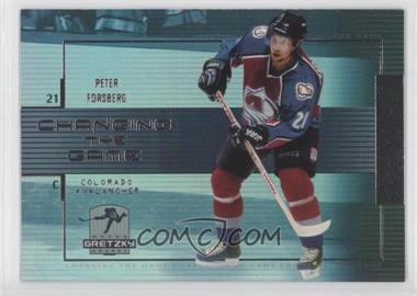 1999-00 Upper Deck Wayne Gretzky Hockey - Changing the Game #CG-1 - Peter Forsberg