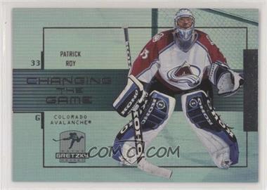 1999-00 Upper Deck Wayne Gretzky Hockey - Changing the Game #CG-10 - Patrick Roy