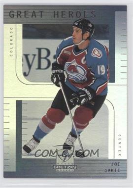 1999-00 Upper Deck Wayne Gretzky Hockey - Great Heroes #GH3 - Joe Sakic