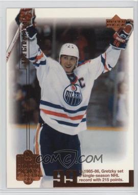 1999 Upper Deck Gretzky Living Legend - [Base] #17 - Wayne Gretzky