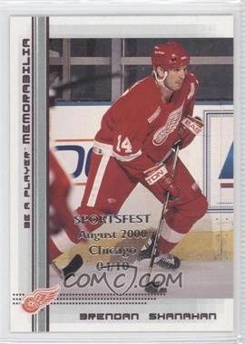 2000-01 In the Game Be A Player Memorabilia - [Base] - Purple SportsFest August 2000 Chicago #165 - Brendan Shanahan /10