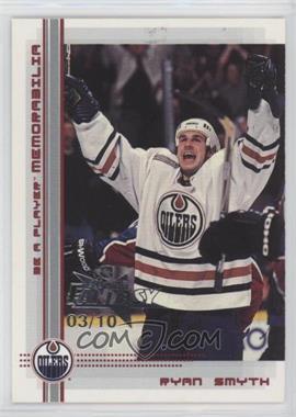 2000-01 In the Game Be A Player Memorabilia - [Base] - Ruby All-Star Fantasy #113 - Ryan Smyth /10