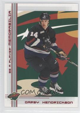 2000-01 In the Game Be A Player Memorabilia - [Base] - Ruby #121 - Darby Hendrickson /200