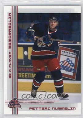2000-01 In the Game Be A Player Memorabilia - [Base] - Ruby #476 - Petteri Nummelin /200