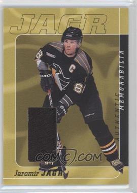 2000-01 In the Game Be A Player Memorabilia - Jaromir Jagr Memorabilia #JJ-1 - Jaromir Jagr