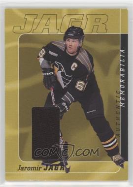 2000-01 In the Game Be A Player Memorabilia - Jaromir Jagr Memorabilia #JJ-1 - Jaromir Jagr