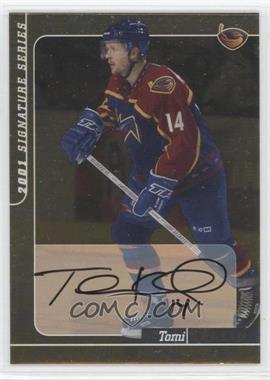 2000-01 In the Game Be A Player Signature Series - Autographs - Gold #221 - Tomi Kallio