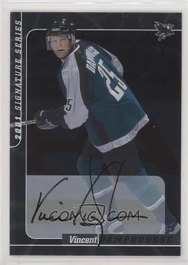 2000-01 In the Game Be A Player Signature Series - Autographs #108 - Vincent Damphousse
