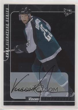 2000-01 In the Game Be A Player Signature Series - Autographs #108 - Vincent Damphousse