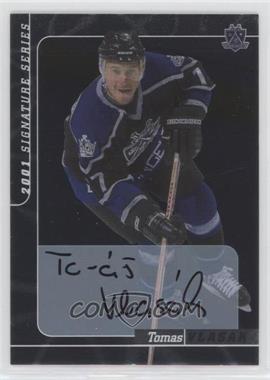 2000-01 In the Game Be A Player Signature Series - Autographs #210 - Tomas Vlasak