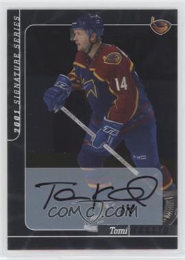 2000-01 In the Game Be A Player Signature Series - Autographs #221 - Tomi Kallio