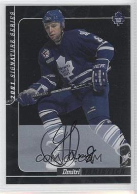 2000-01 In the Game Be A Player Signature Series - Autographs #31 - Dmitri Khristich