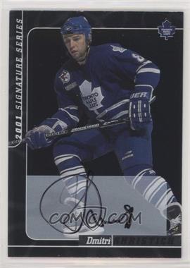 2000-01 In the Game Be A Player Signature Series - Autographs #31 - Dmitri Khristich