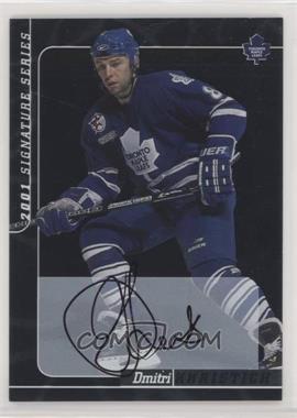 2000-01 In the Game Be A Player Signature Series - Autographs #31 - Dmitri Khristich