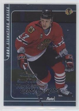 2000-01 In the Game Be A Player Signature Series - [Base] - Chicago Sun-Times #269 - Reto Von Arx /10
