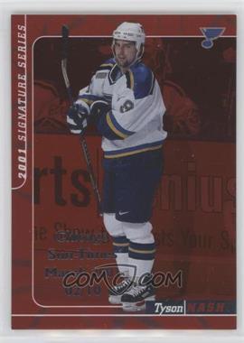 2000-01 In the Game Be A Player Signature Series - [Base] - Ruby Chicago Sun-Times #54 - Tyson Nash /10