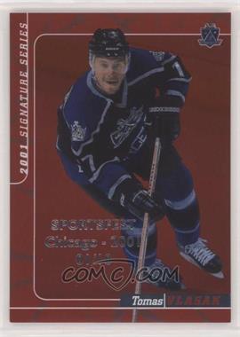 2000-01 In the Game Be A Player Signature Series - [Base] - Ruby SportsFest Chicago #196 - Tomas Vlasak /10