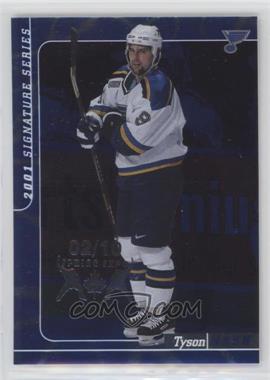 2000-01 In the Game Be A Player Signature Series - [Base] - Sapphire Spring Expo #54 - Tyson Nash /10