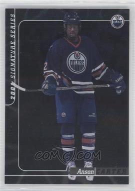 2000-01 In the Game Be A Player Signature Series - [Base] #72 - Anson Carter