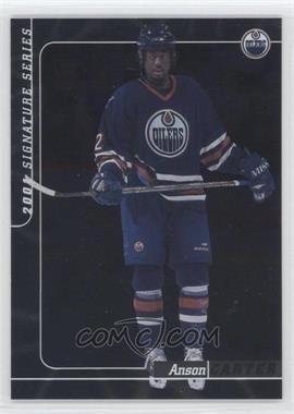 2000-01 In the Game Be A Player Signature Series - [Base] #72 - Anson Carter