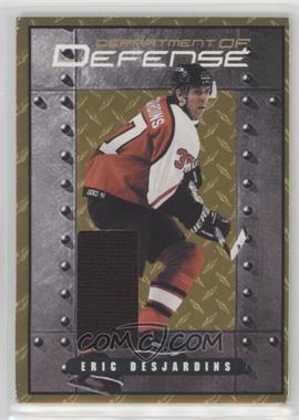 2000-01 In the Game Be A Player Signature Series - Department of Defense Jerseys #DD-17 - Eric Desjardins