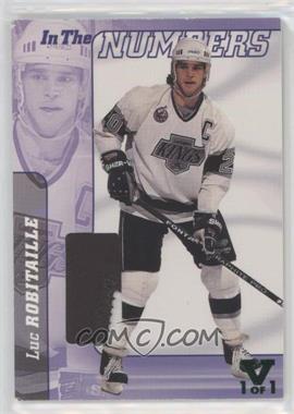 2000-01 In the Game Be A Player Signature Series - In the Numbers - ITG Vault Sapphire #IN-33 - Luc Robitaille /1