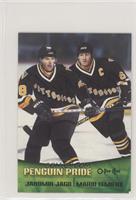 Jaromir Jagr, Mario Lemieux [EX to NM]