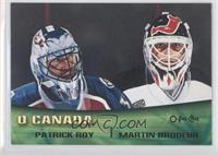 Martin Brodeur, Patrick Roy