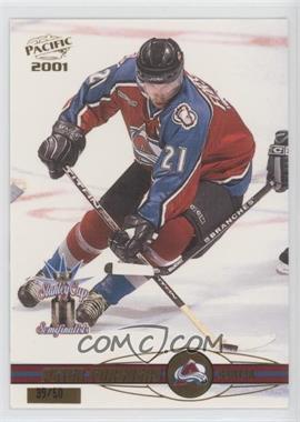 2000-01 Pacific - [Base] - Gold #113 - Peter Forsberg /50