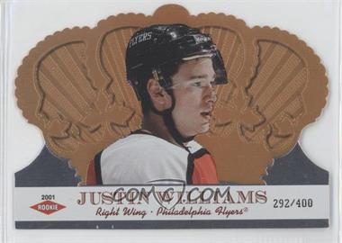 2000-01 Pacific Crown Royale - [Base] #136 - Justin Williams /400