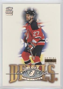 2000-01 Pacific Paramount - [Base] - Holo-Silver #147 - Scott Niedermayer /74