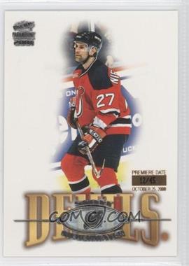 2000-01 Pacific Paramount - [Base] - Premiere Date #147 - Scott Niedermayer /45