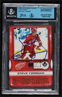 Steve Yzerman [JSA Certified Encased by BGS]