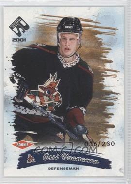 2000-01 Pacific Private Stock - [Base] - Retail #139 - Ossi Vaananen /230