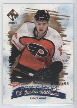 2000-01 Pacific Private Stock - [Base] #136 - Justin Williams /155