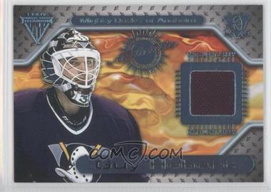 2000-01 Pacific Private Stock Titanium - Game-Used Gear #52 - Guy Hebert