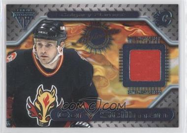 2000-01 Pacific Private Stock Titanium - Game-Used Gear #71 - Cory Stillman