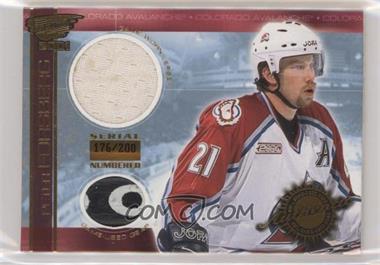 2000-01 Pacific Revolution - Game-Used Gear #1 - Peter Forsberg /200